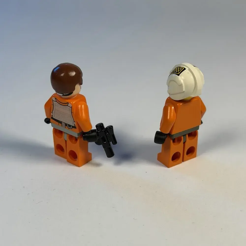 Lego Minifigs Biggs Darklighter sw0009 and maybe Rebel Pilot X-wing Theron Nett